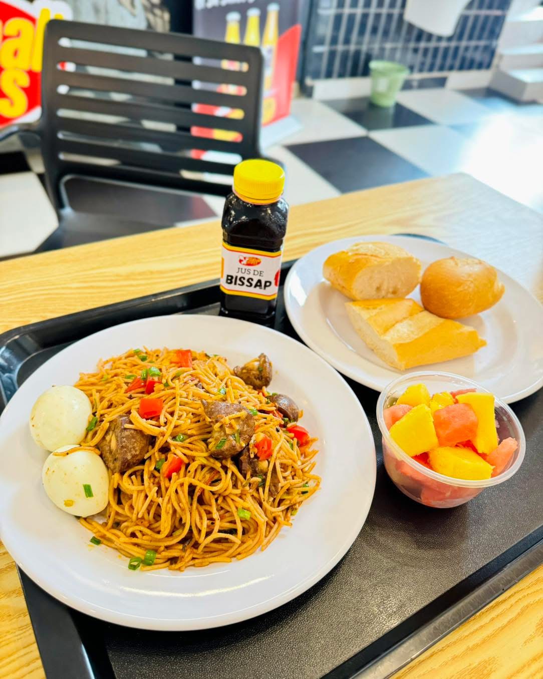 Spaghettis boulettes de viande