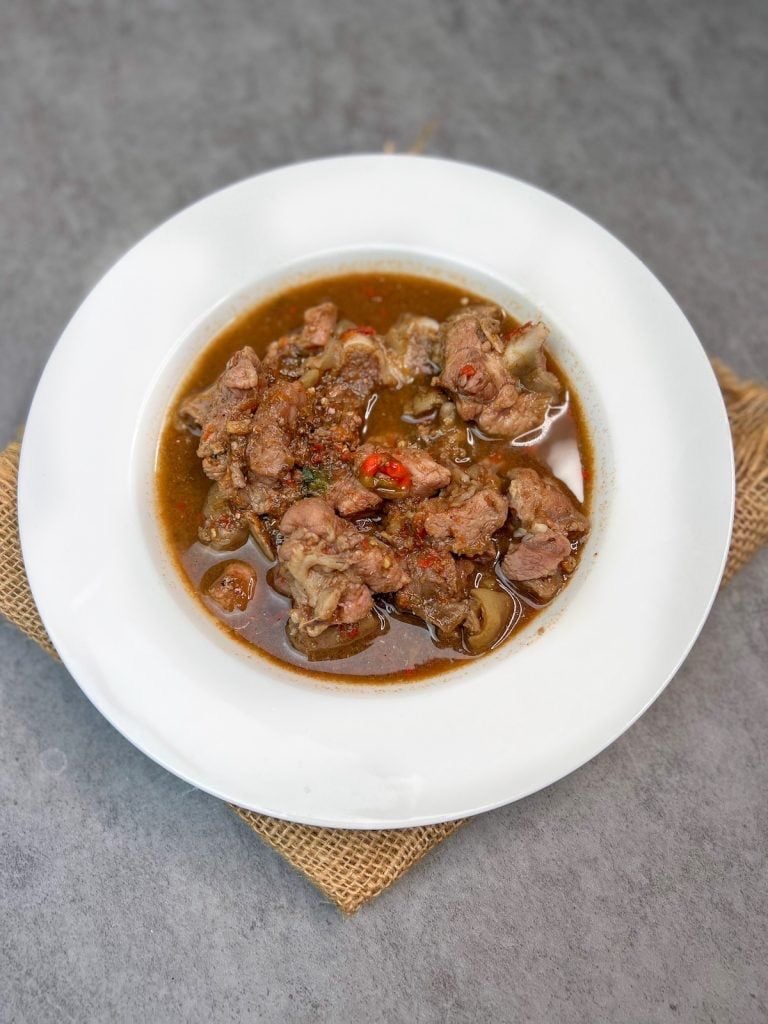Pepper soup de tripes